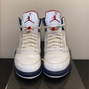 Retro Jordan 5 ‘Olympic’ Independence Day Size 9 Men’s